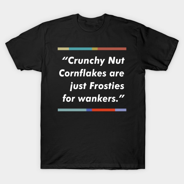 Peep Show Frosties Fan Art Design T-Shirt by DankFutura